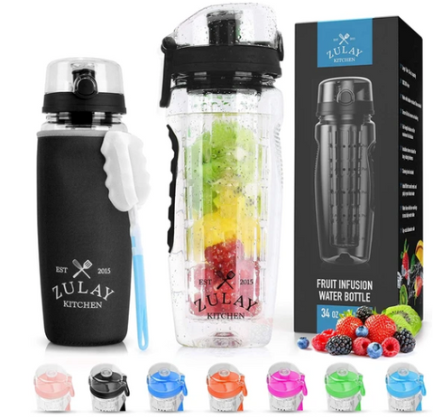 water bottle with fruit infuser wholesale