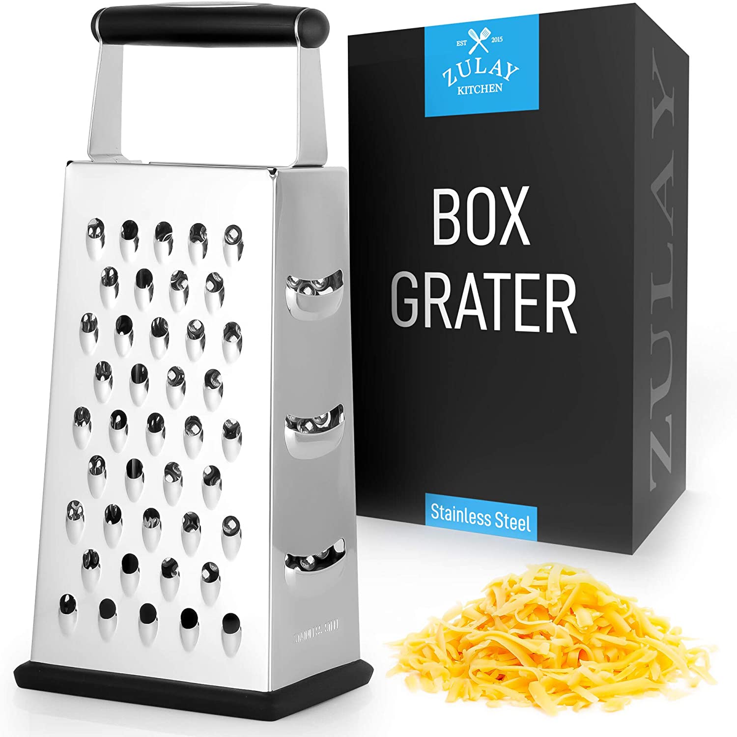 Zulay Kitchen Manual Rotary Cheese Grater - Light Green - 103 requests
