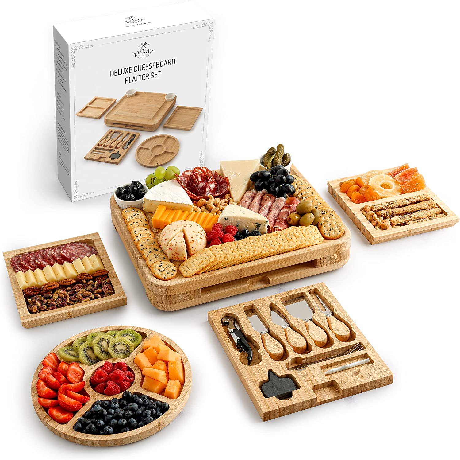 Bamboo Culinary Board with Integrated Juice Channel – NovoBam