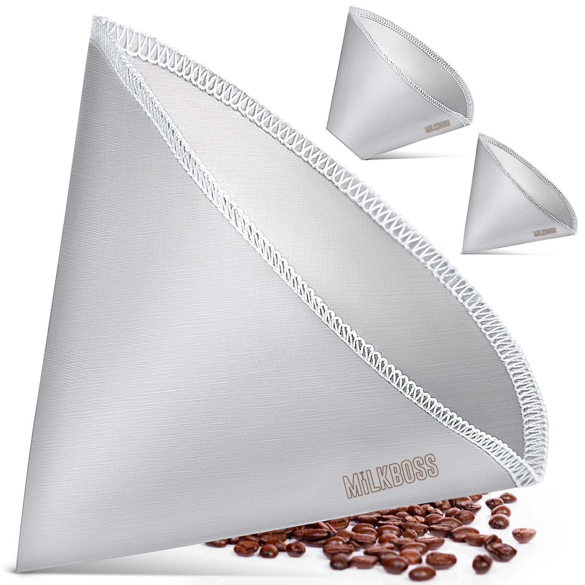 1pack, Filterless Paper Stainless Steel Coffee Filter Mesh, Portable  Foldable Coffee Tea Leaf Filter Coffee Filters Coffee Maker