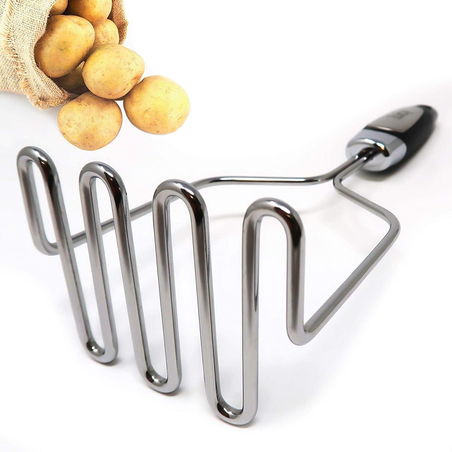 Potato Masher 304 Stainless Steel Non Stick Hand Potatos Masher Potato Ricer  Cooking And Kitchen Ga