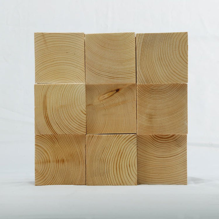 Cabo Cube Wood Mosaic Wall Panel