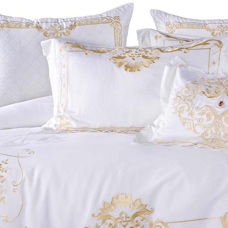 Ivy Gold Forest Duvet Cover Set (Egyptian Cotton)