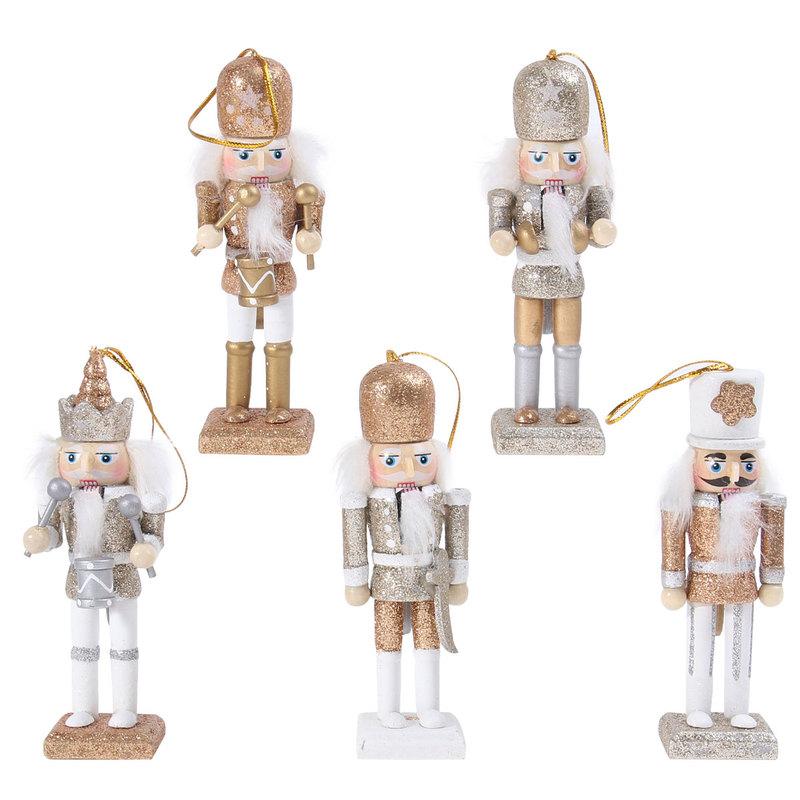 Snowflake Nutcracker (Set of 5)