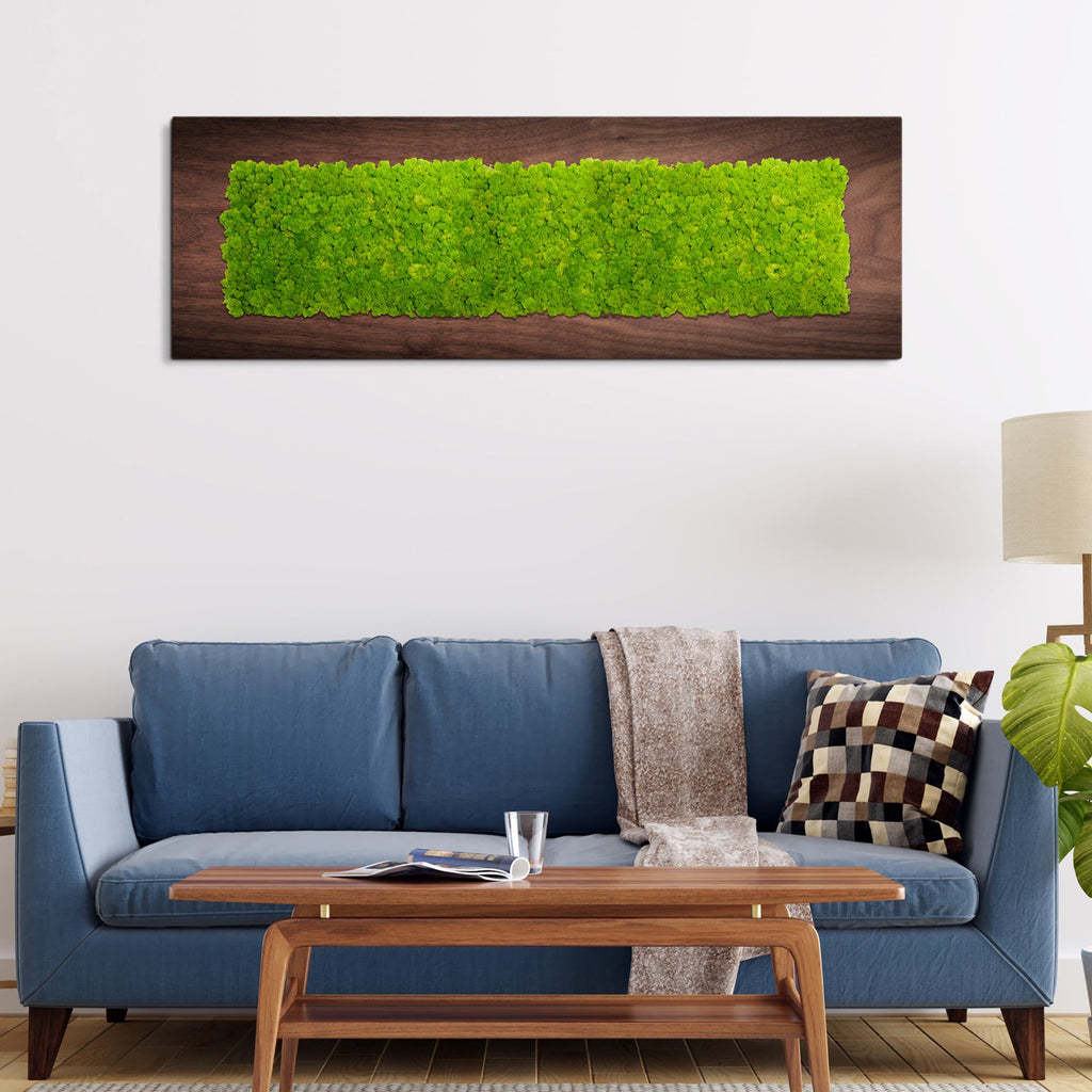 Wooden Panel Moss Art – Articture