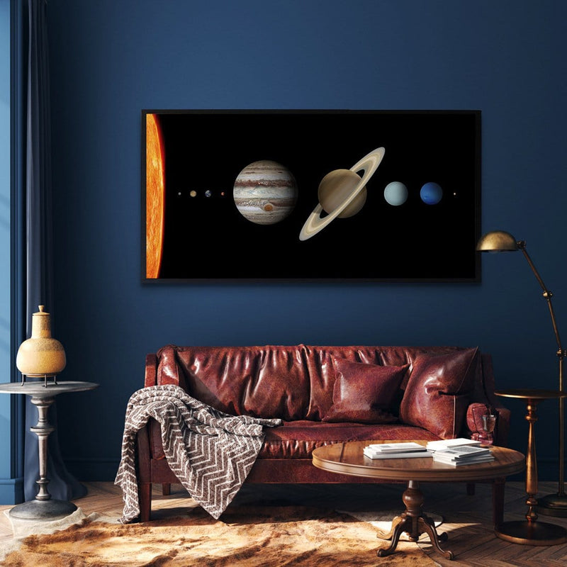 The Solar System Stretched Canvas – Articture