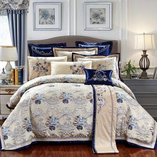 Oriental Jacquard Luxury Bedding Set Articture