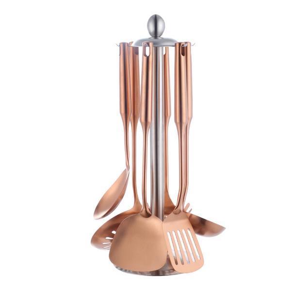 rose gold kitchen mixer tap