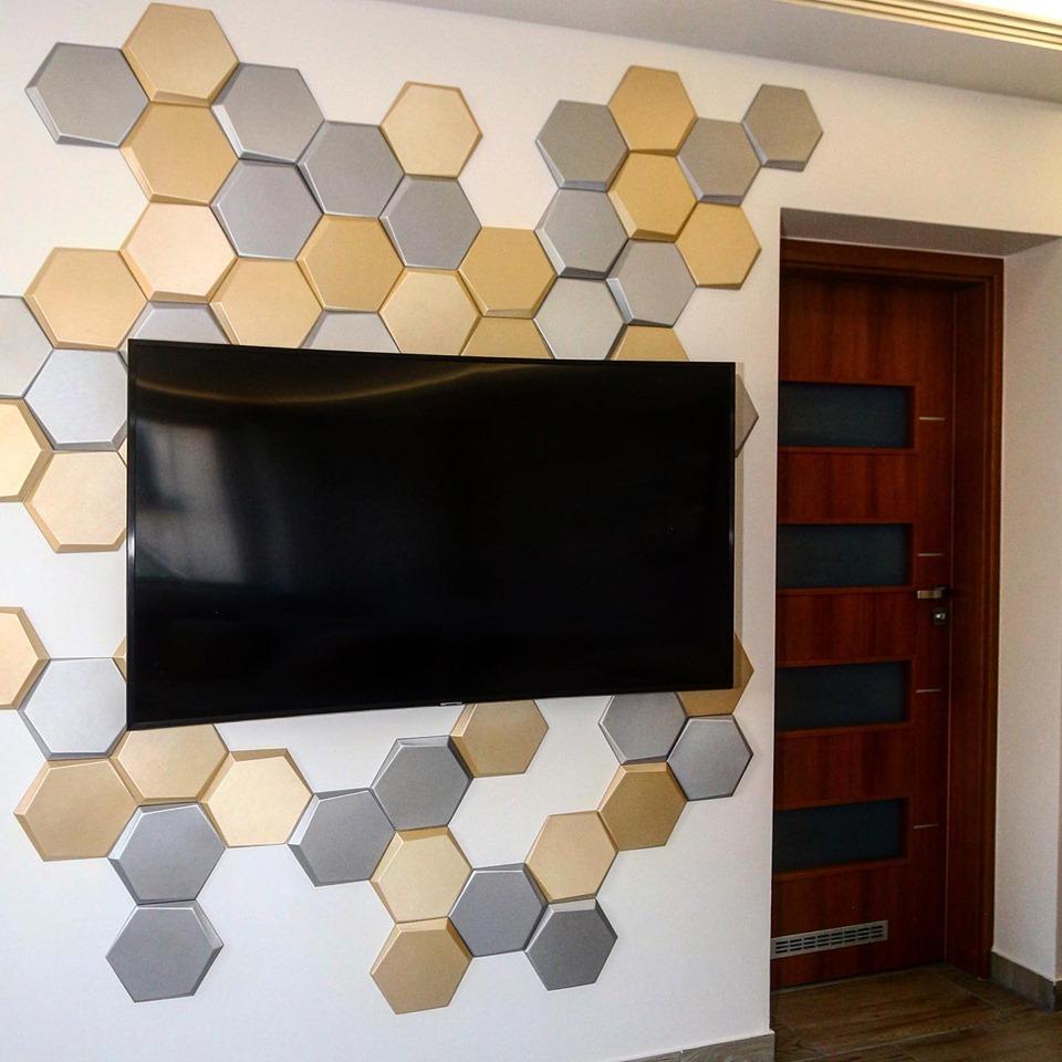 Original Styled Hexagon Acoustic 3D Wall Panel – Articture
