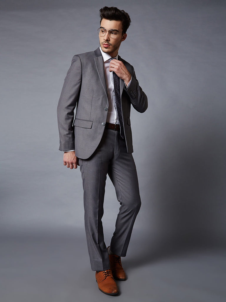 Dorchester Frozen grey 2 piece Suit – Minizmo