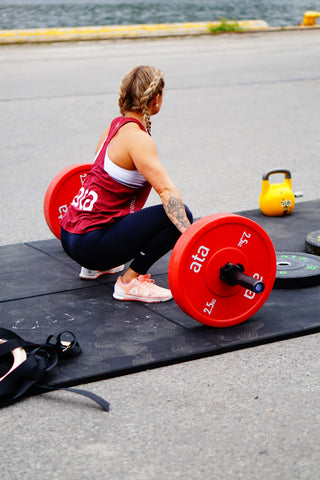 Women with Barbell