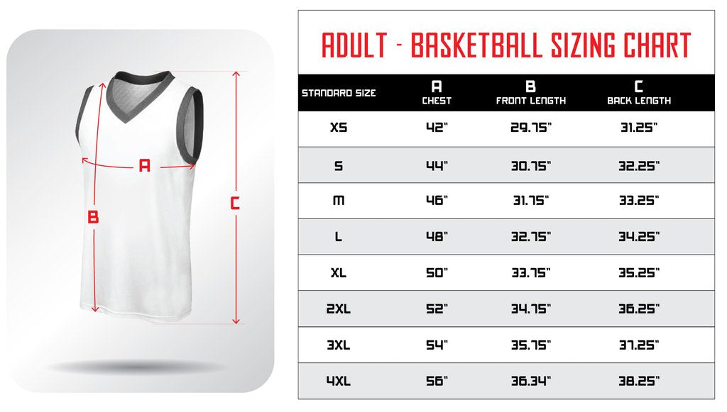 Mitchell And Ness Swingman Jersey Size Chart