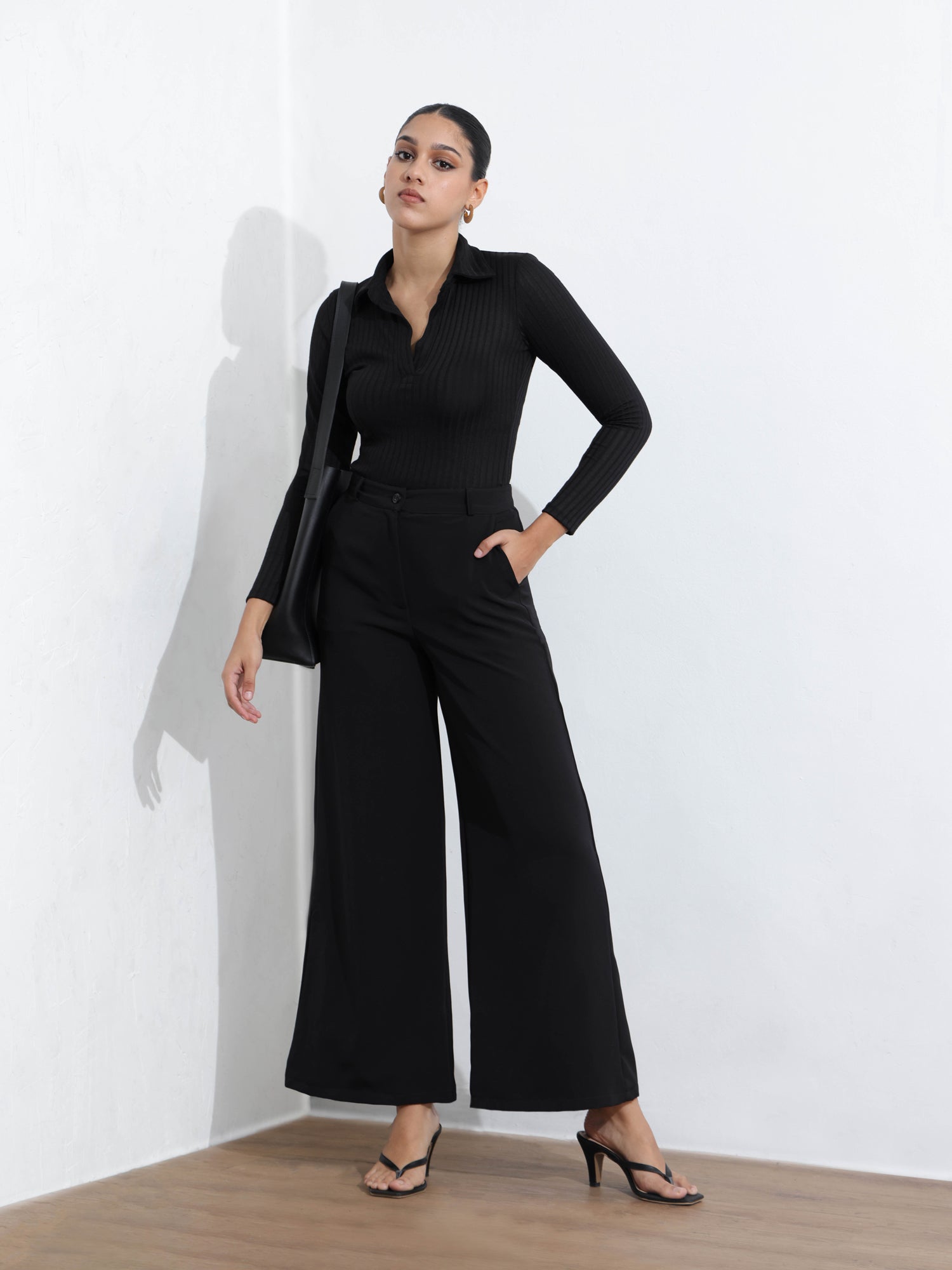 Long Sleeve Rib Top
