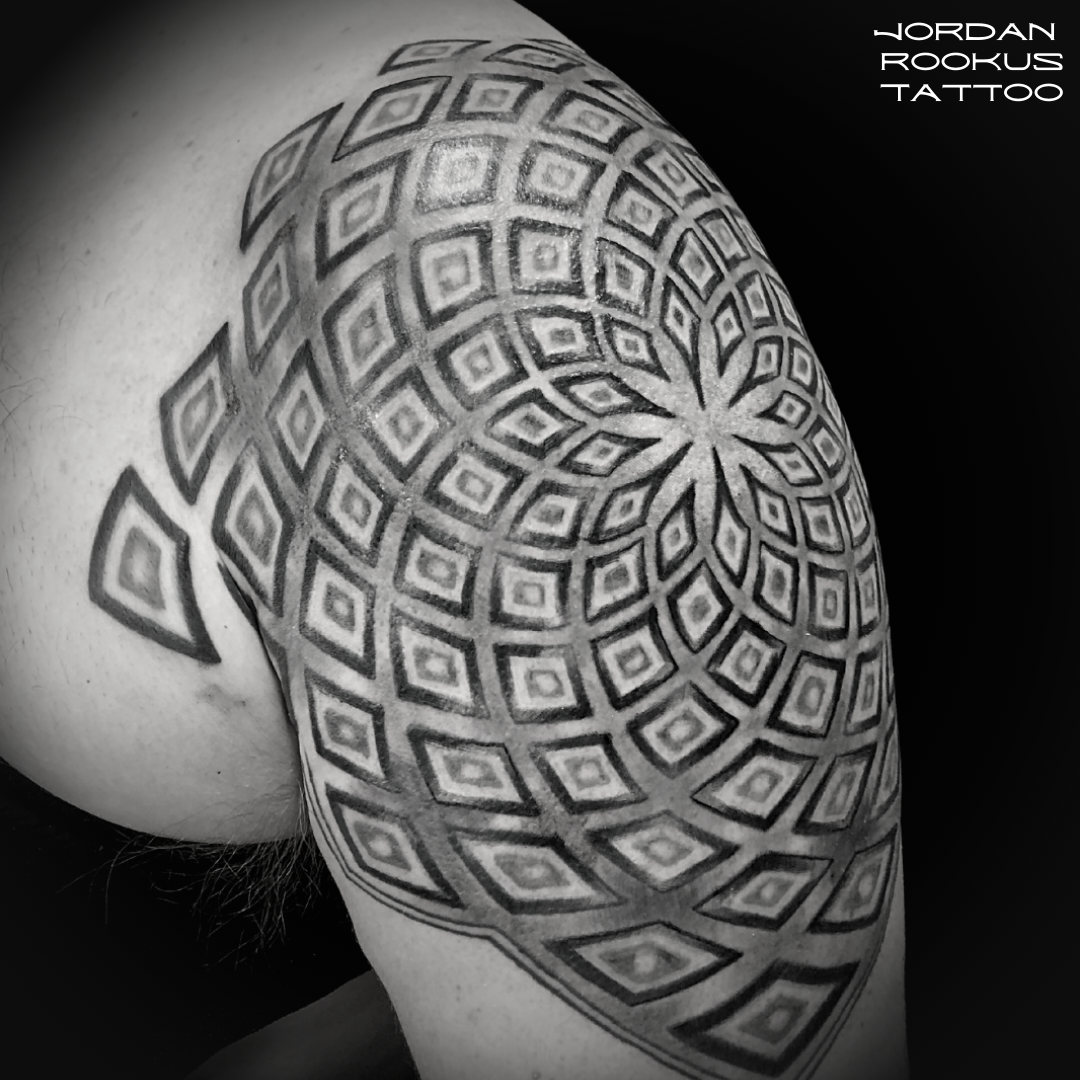 False Hand Shoulder Tattoo Sleeve Temporary Tattoo For Men Women Geometric  Solid Linear Black Thighs Arm Art Snake Henna Tatto - Temporary Tattoos -  AliExpress
