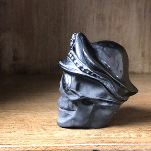 Black Obsidian Pirate Skull