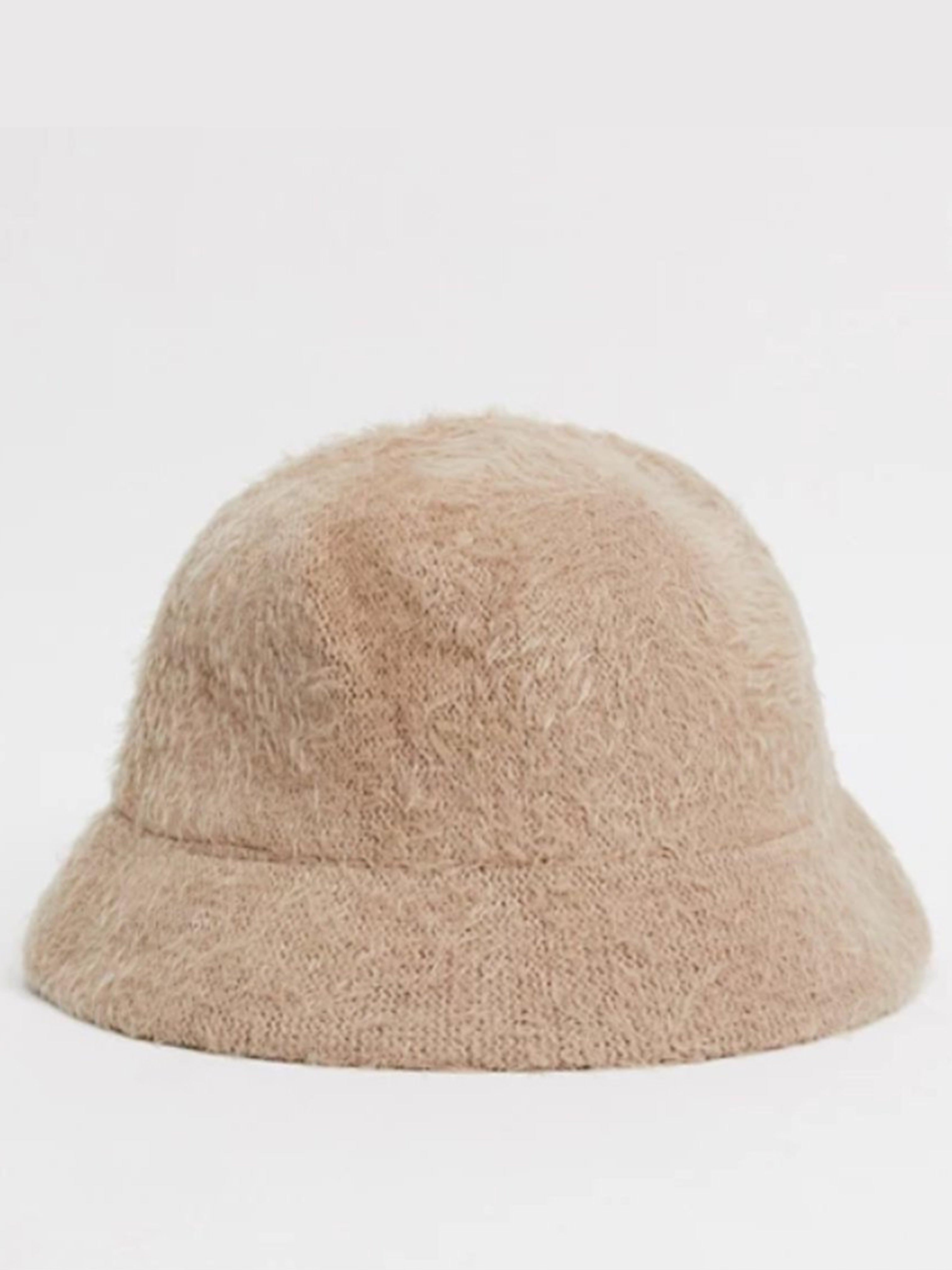 SVNX Tan Faux Fur Bucket Hat – svnx