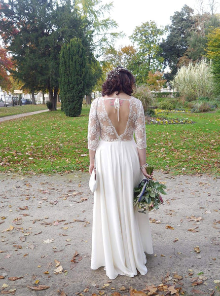 patron couture robe de mariée conseils techniques témoignage blog charlotte auzou