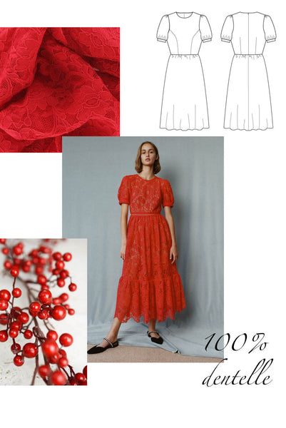 inspirations couture robe de fête charlotte auzou