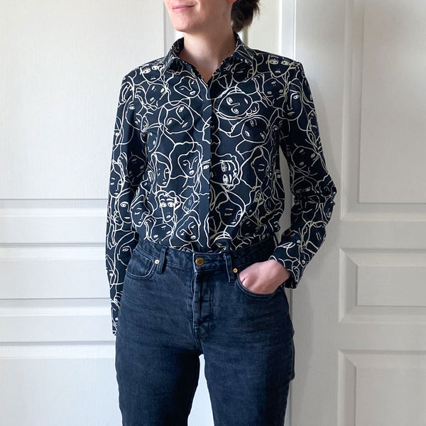 Tuto couture : coudre une chemise avec le patron à personnaliser Chem –  Atelier Charlotte Auzou