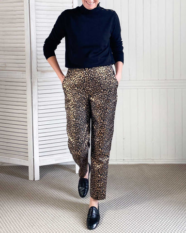 Patron de Couture Pantalon Elégant de Fête, À Personnaliser par Atelier Charlotte Auzou