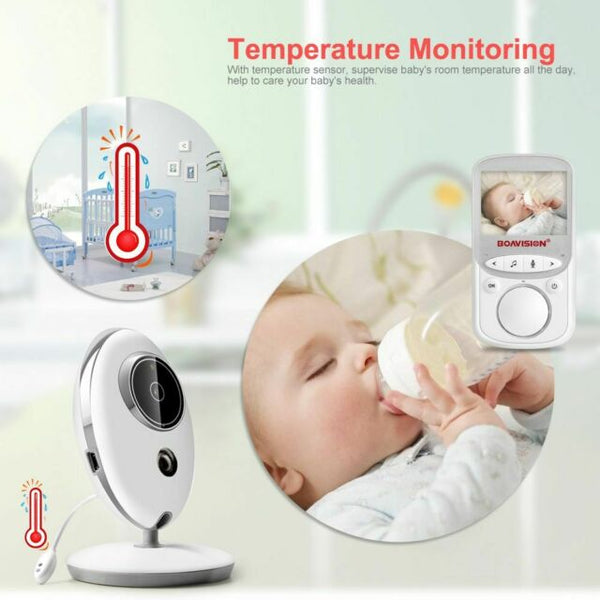 2.4 Inch Portable Wireless Baby Monitor with Camera