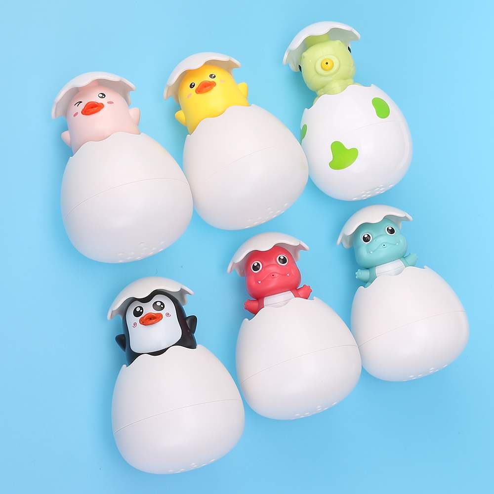 Egg Bath Toys Different Pattern