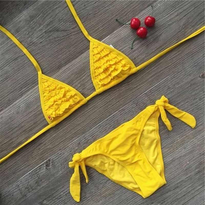 Yellow Swimsuits for Teenage Girls