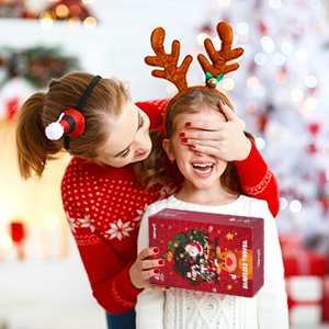 Advent Calendar with 24 PCS Hanging Christmas Tree Ornaments Countdown - ChildAngle