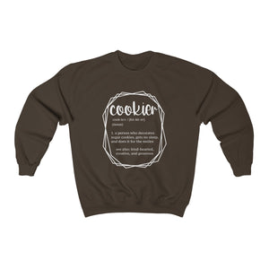 (a) Cookier Definition Unisex Heavy Blend™ Crewneck Sweatshirt