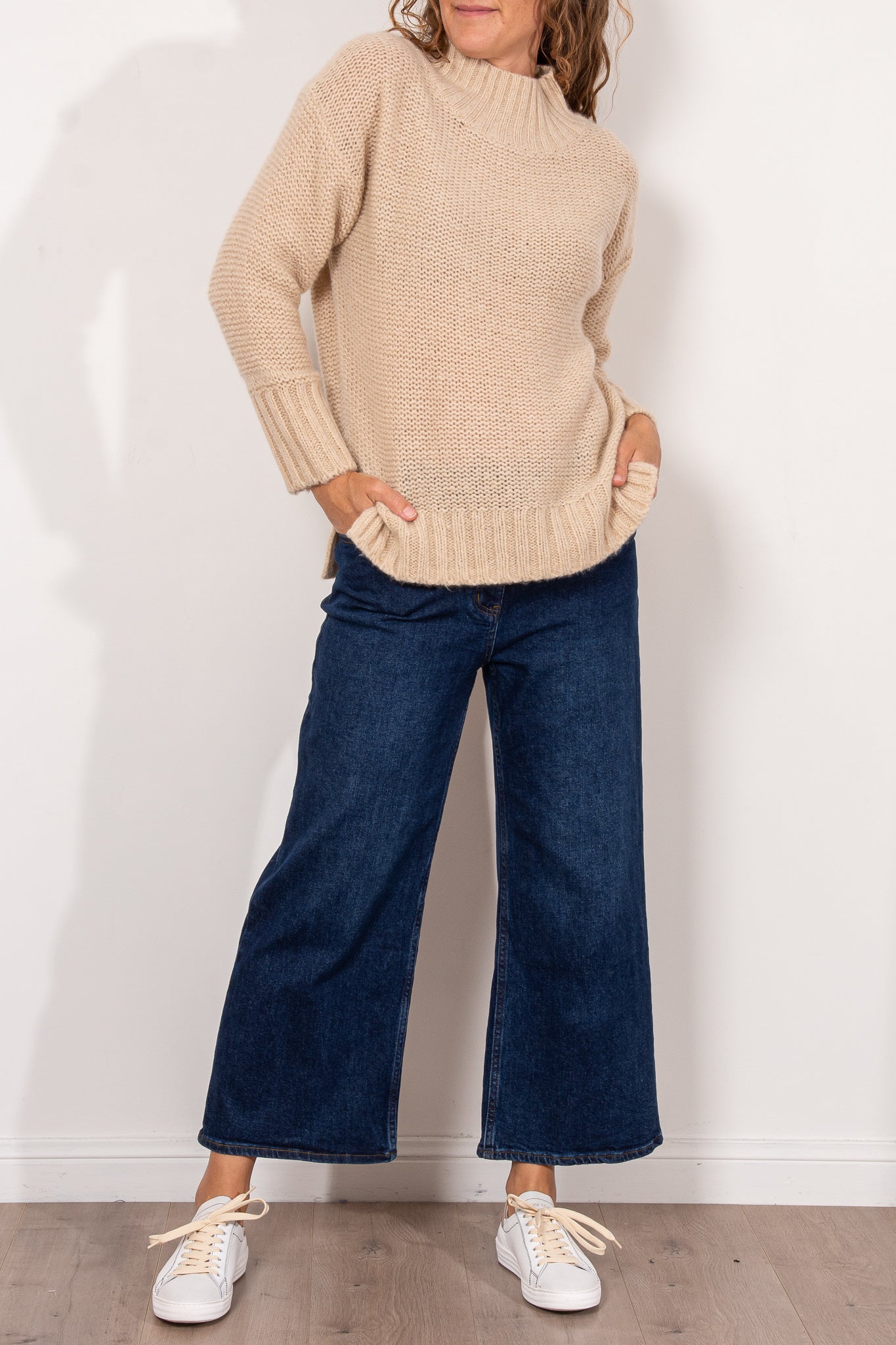 Mia Fratino Vera Funnel Cashmere Knit