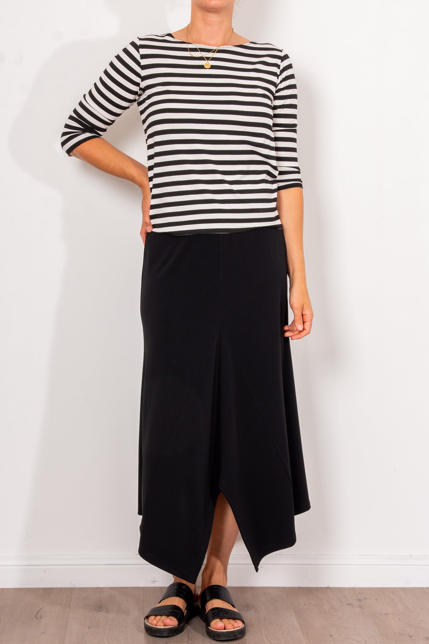 Mela Purdie Trapeze Skirt Powder Knit