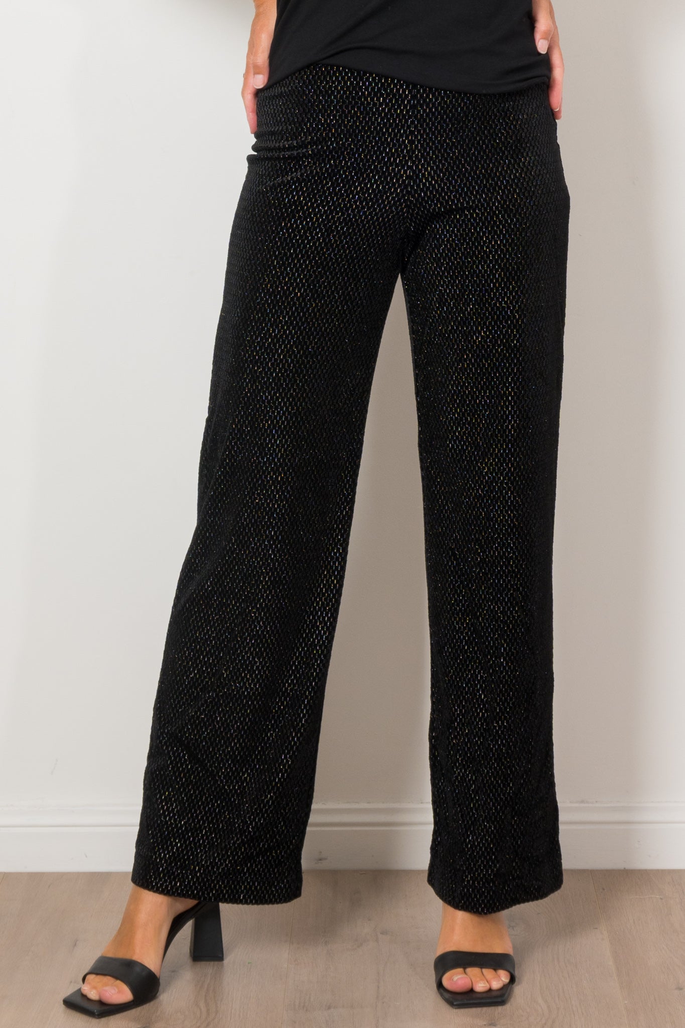 Raffaello Rossi Elaine Long Fancy Velvet Pant