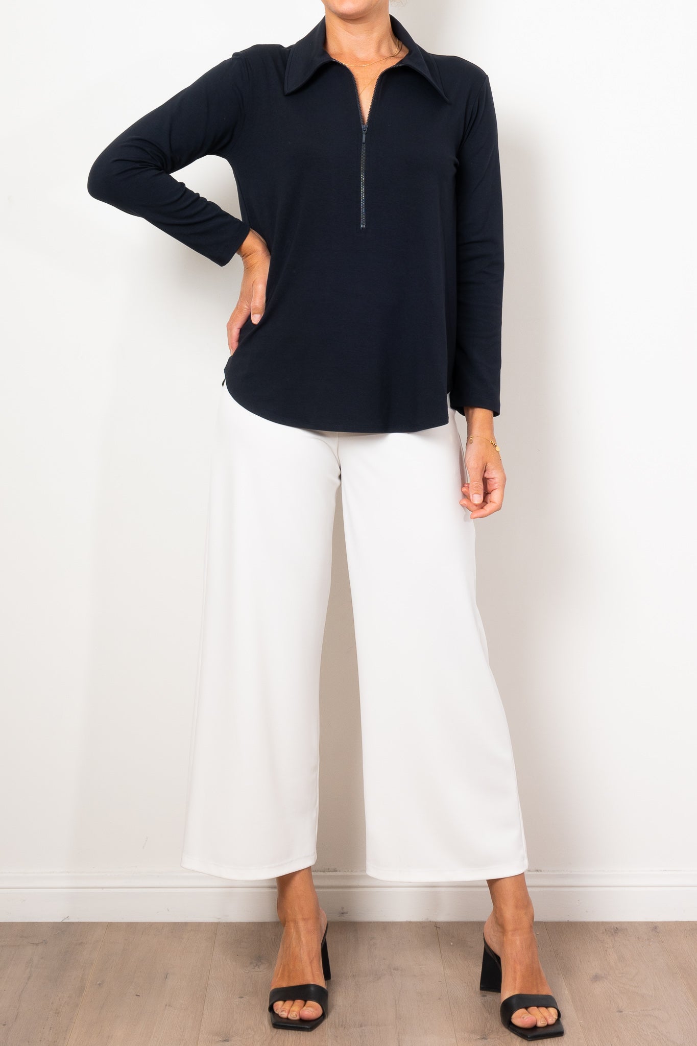 Mela Purdie Zip Collar Sweater Jersey