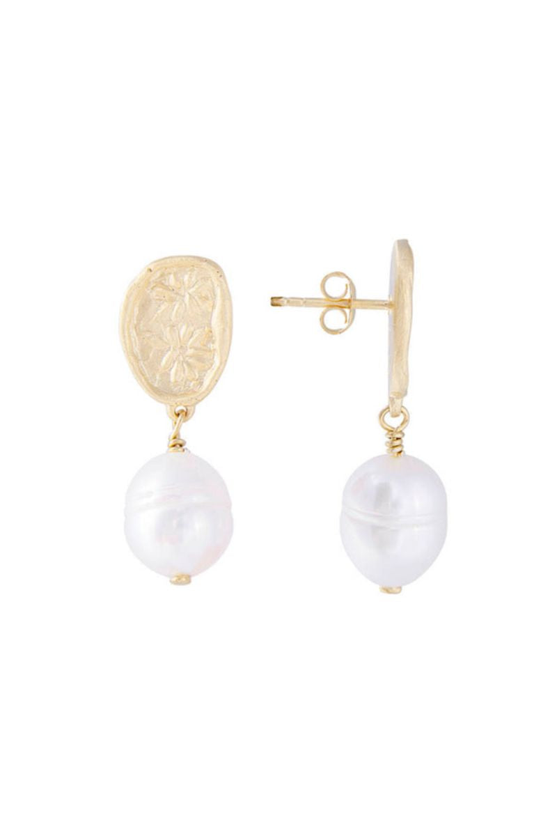 Fairley Aruba Pearl Drop Earrings