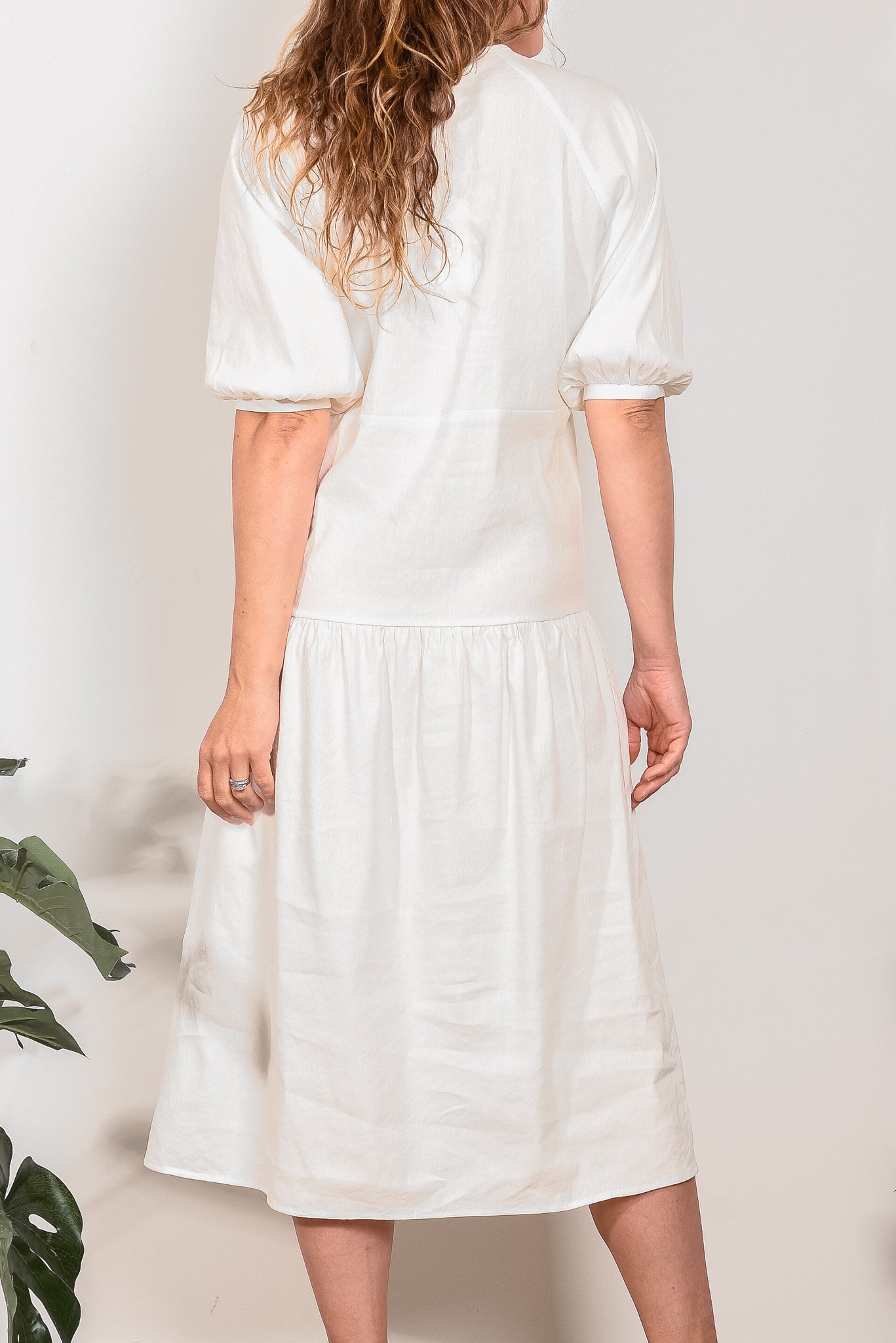 In the Sac Sophie Tier Linen Dress