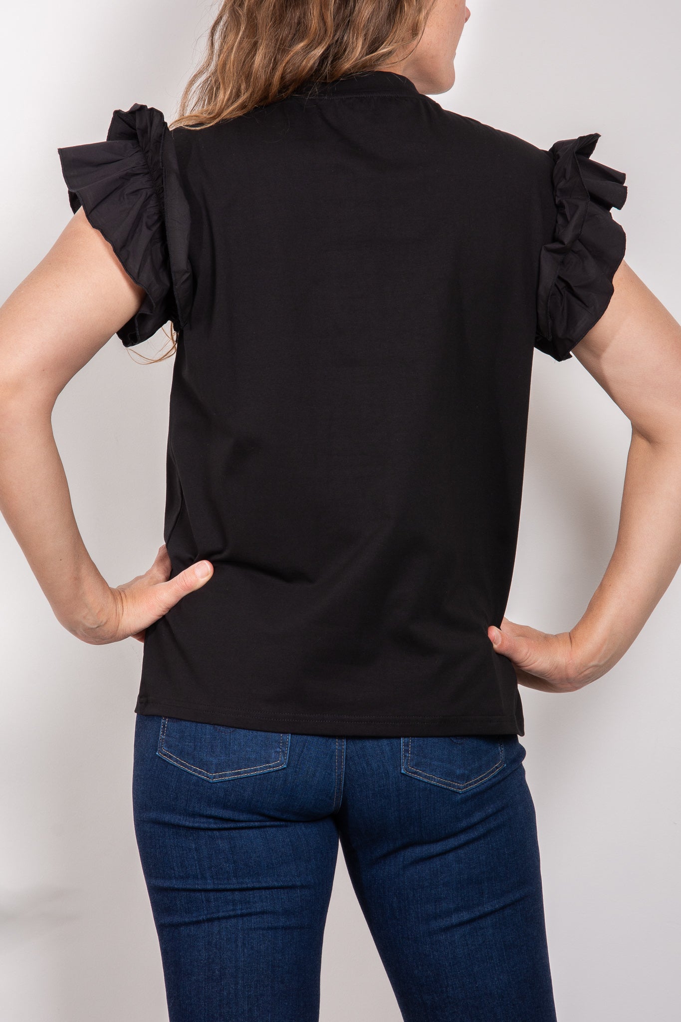 Alexandra Bjorn Ruffle T-shirt