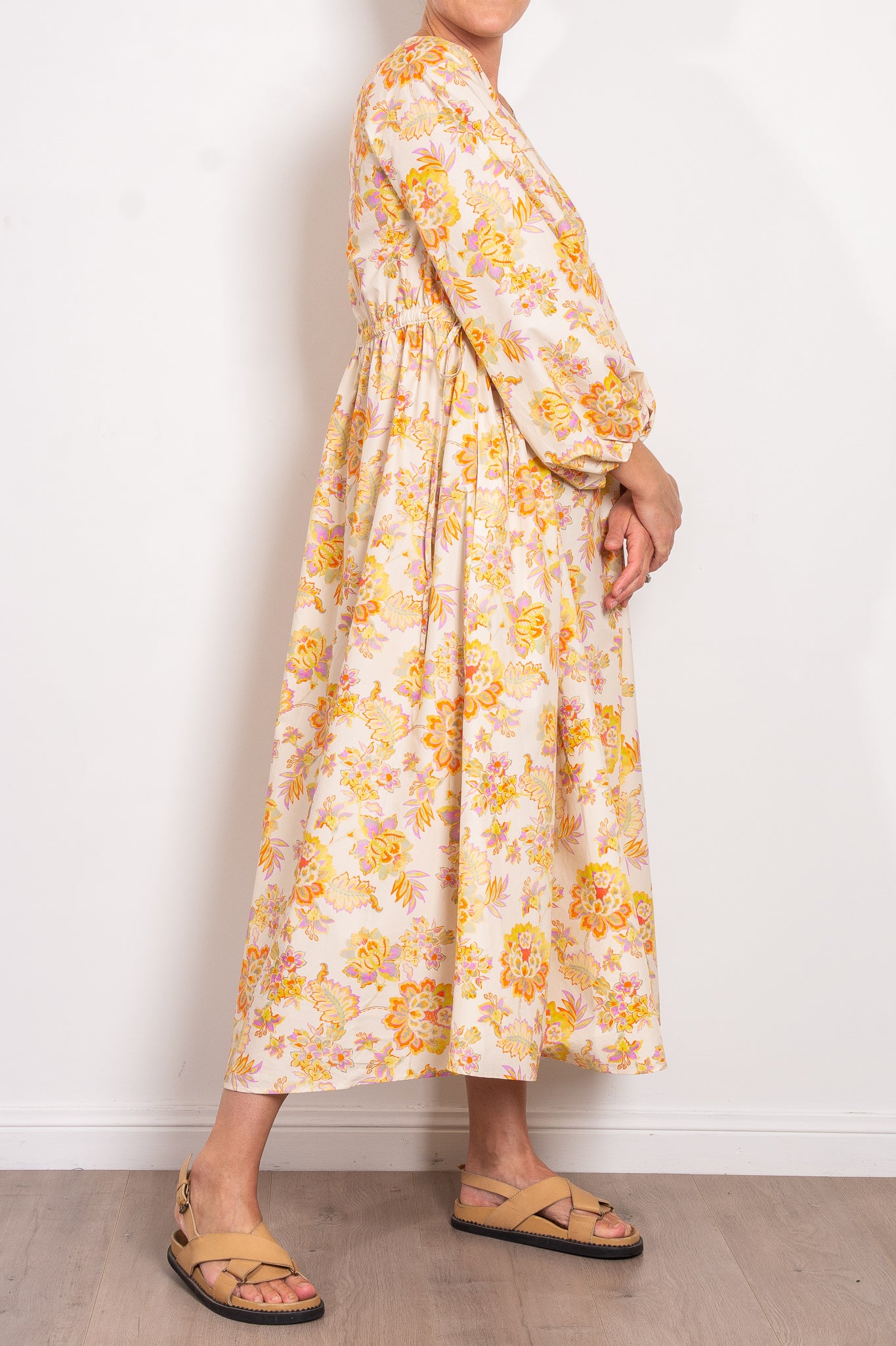 Kinney Bowie Neon Floral Dress