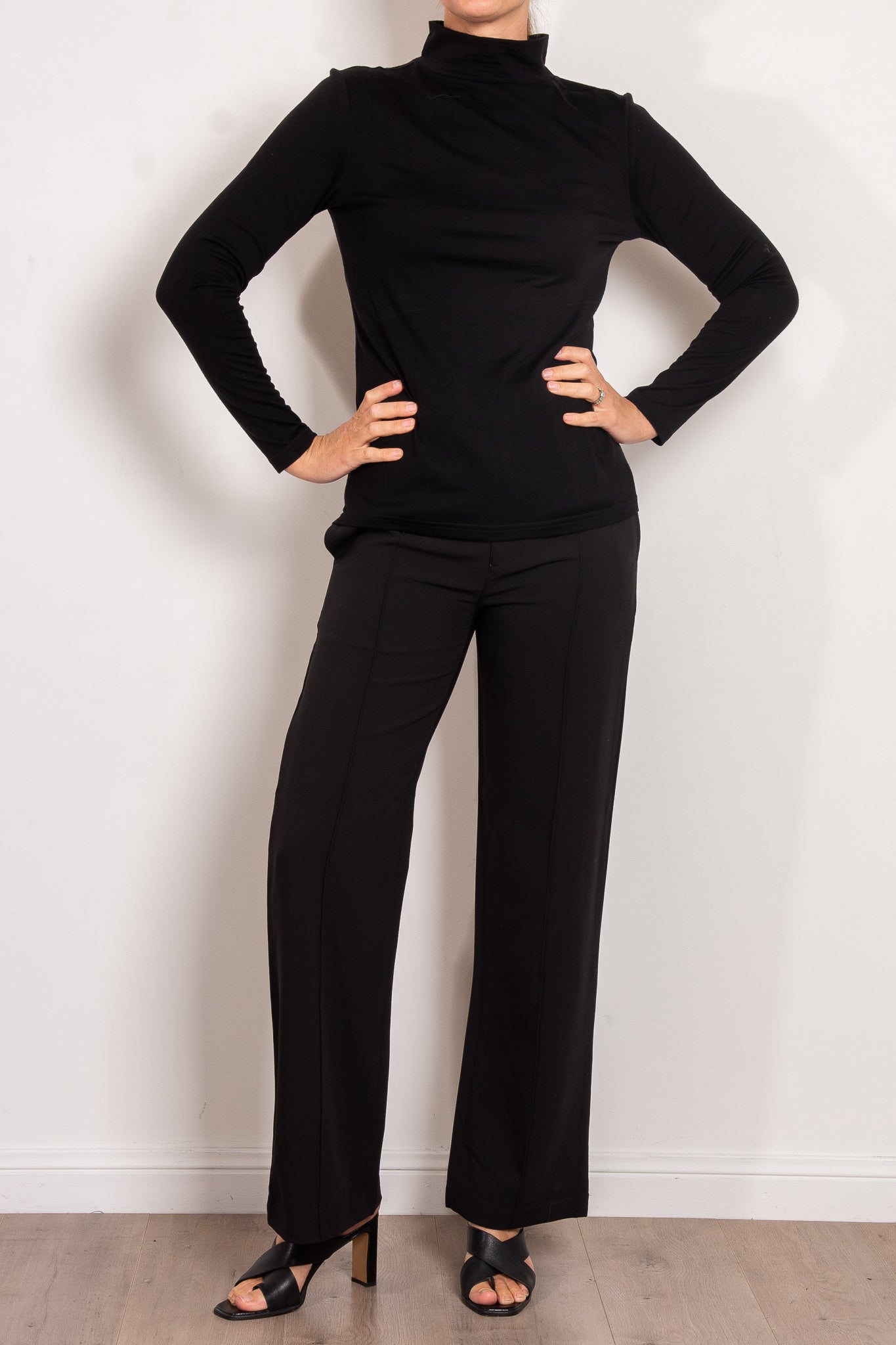 Vassalli Wide Leg Ponte Dress Pant