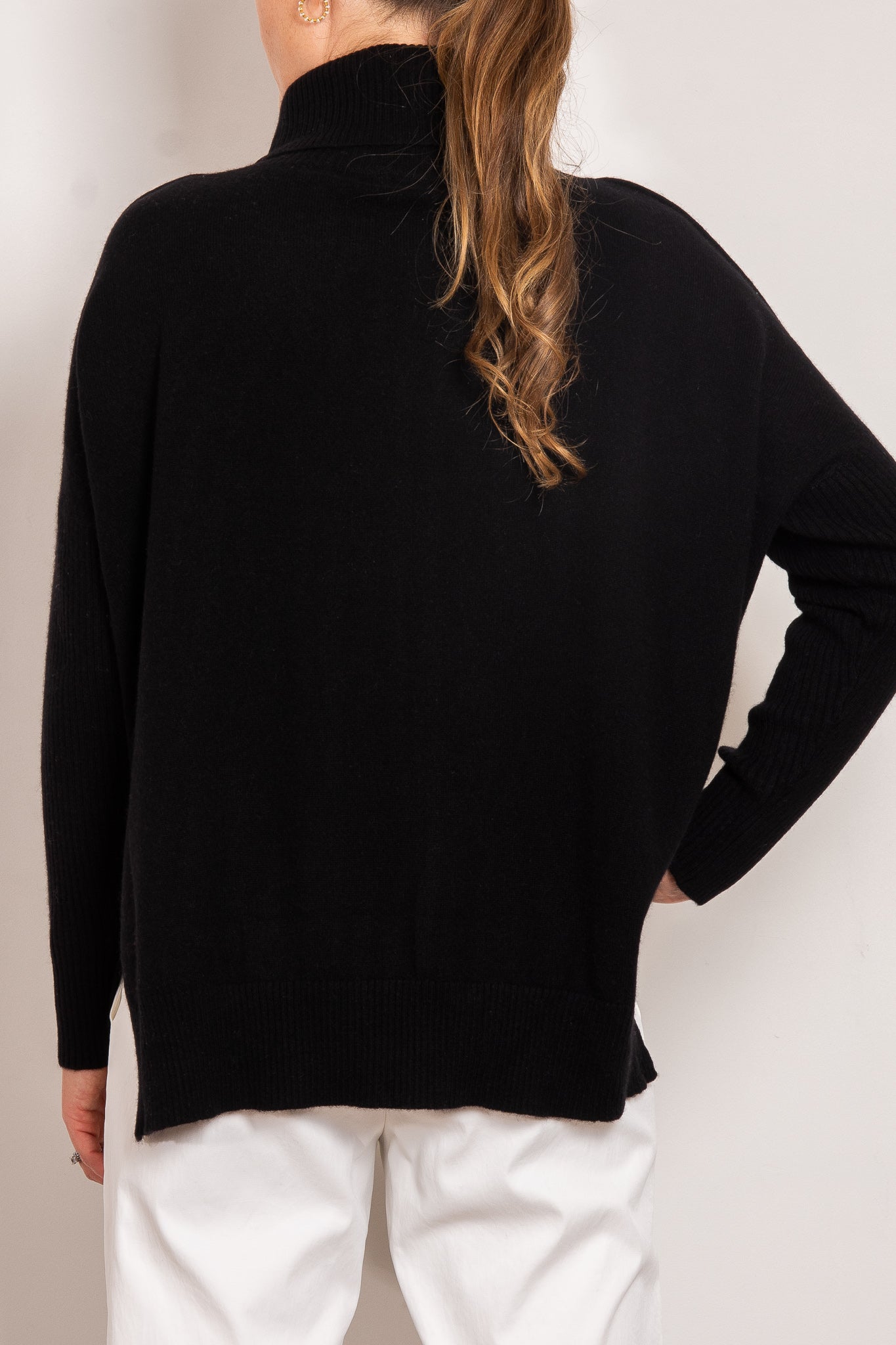 Mia Fratino Gigi Step Roll Neck Knit Cashmere