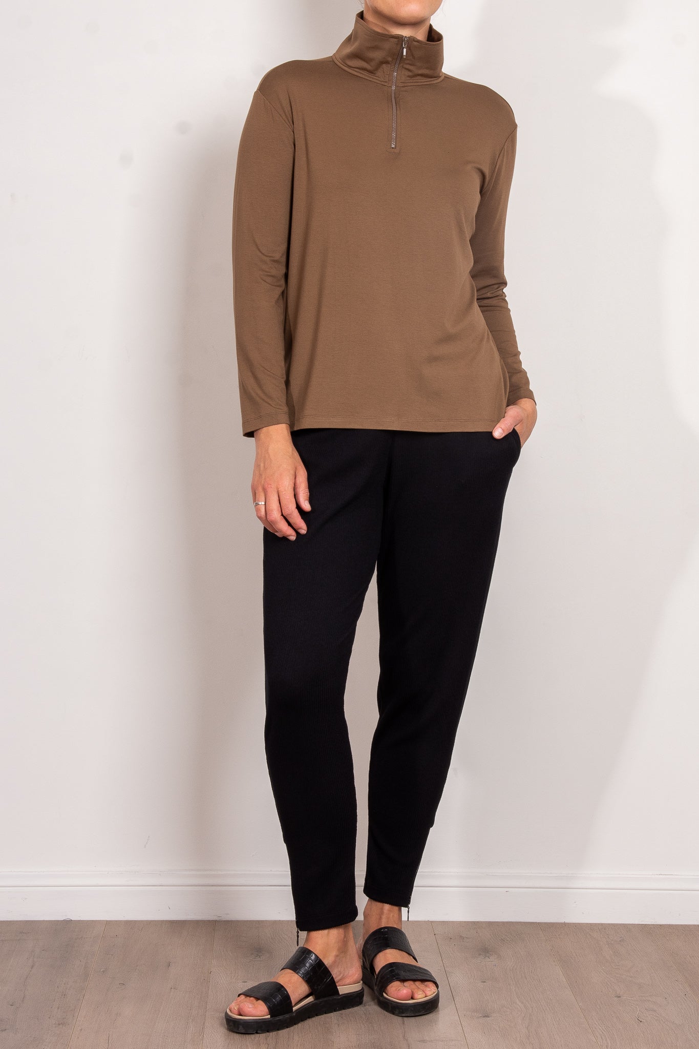 Mela Purdie Half Zip Sweater Jersey