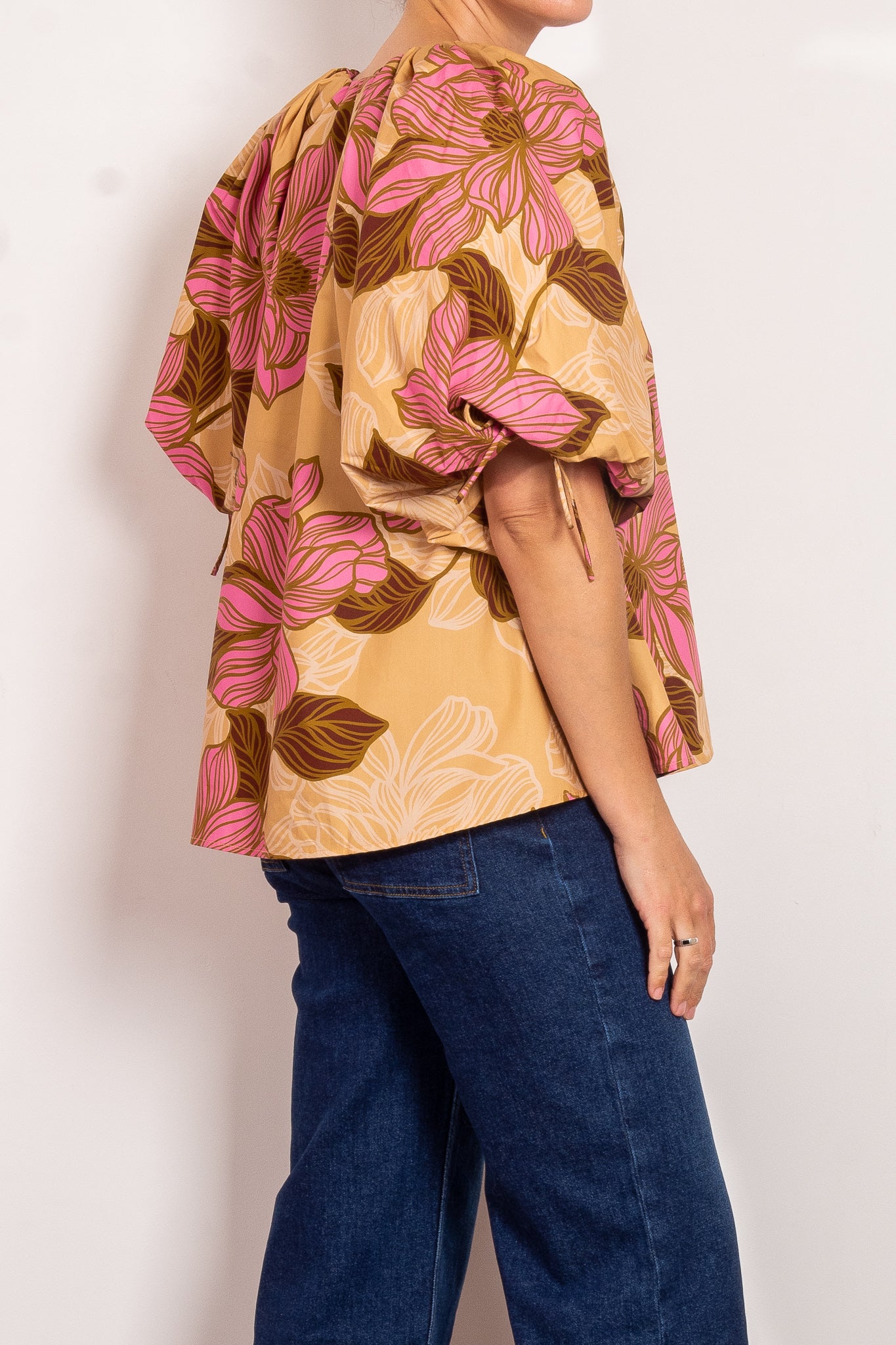 Kinney Miya Rosa Floral Blouse