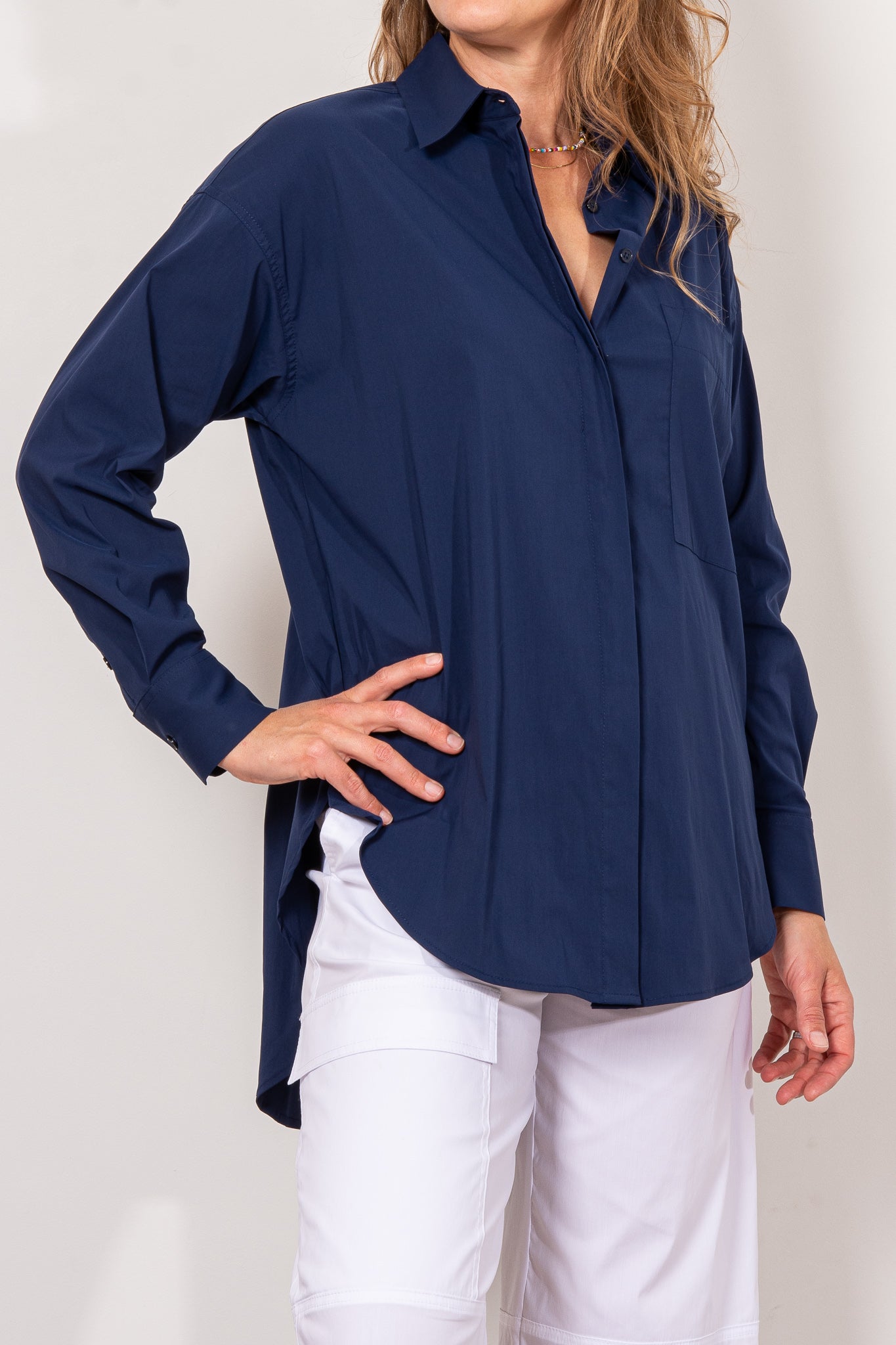 Mela Purdie Relaxed Pocket Shirt Microprene