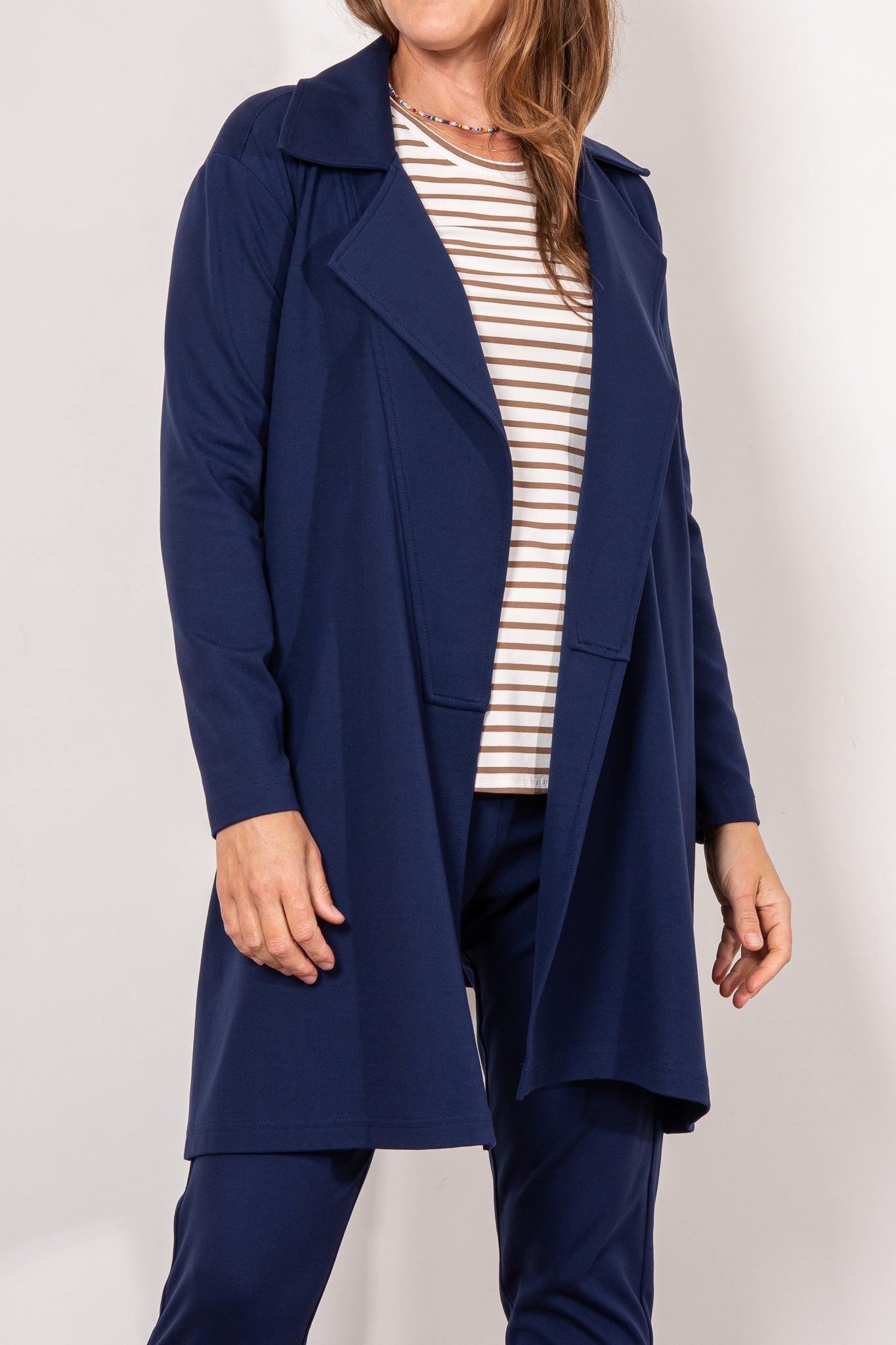 Mela Purdie Pavillion Trench Polished Ponte