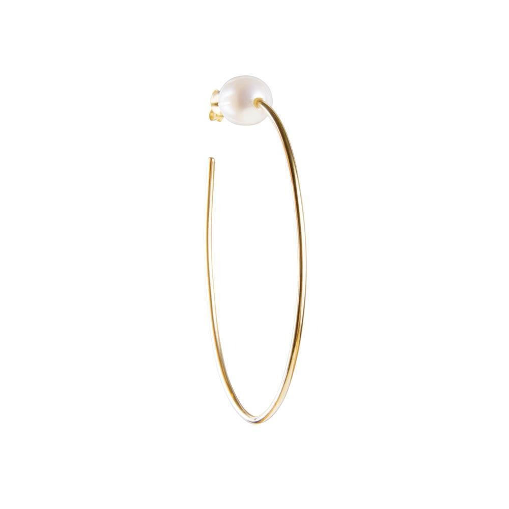 Fairley Pearl Teardrop Hoops