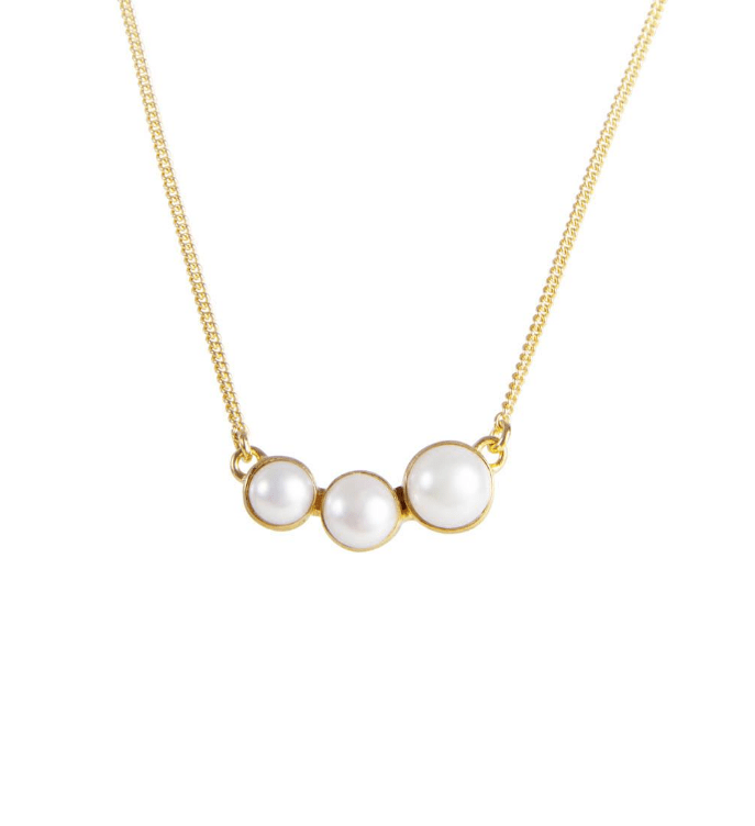 Fairley Pearl Cascade Necklace