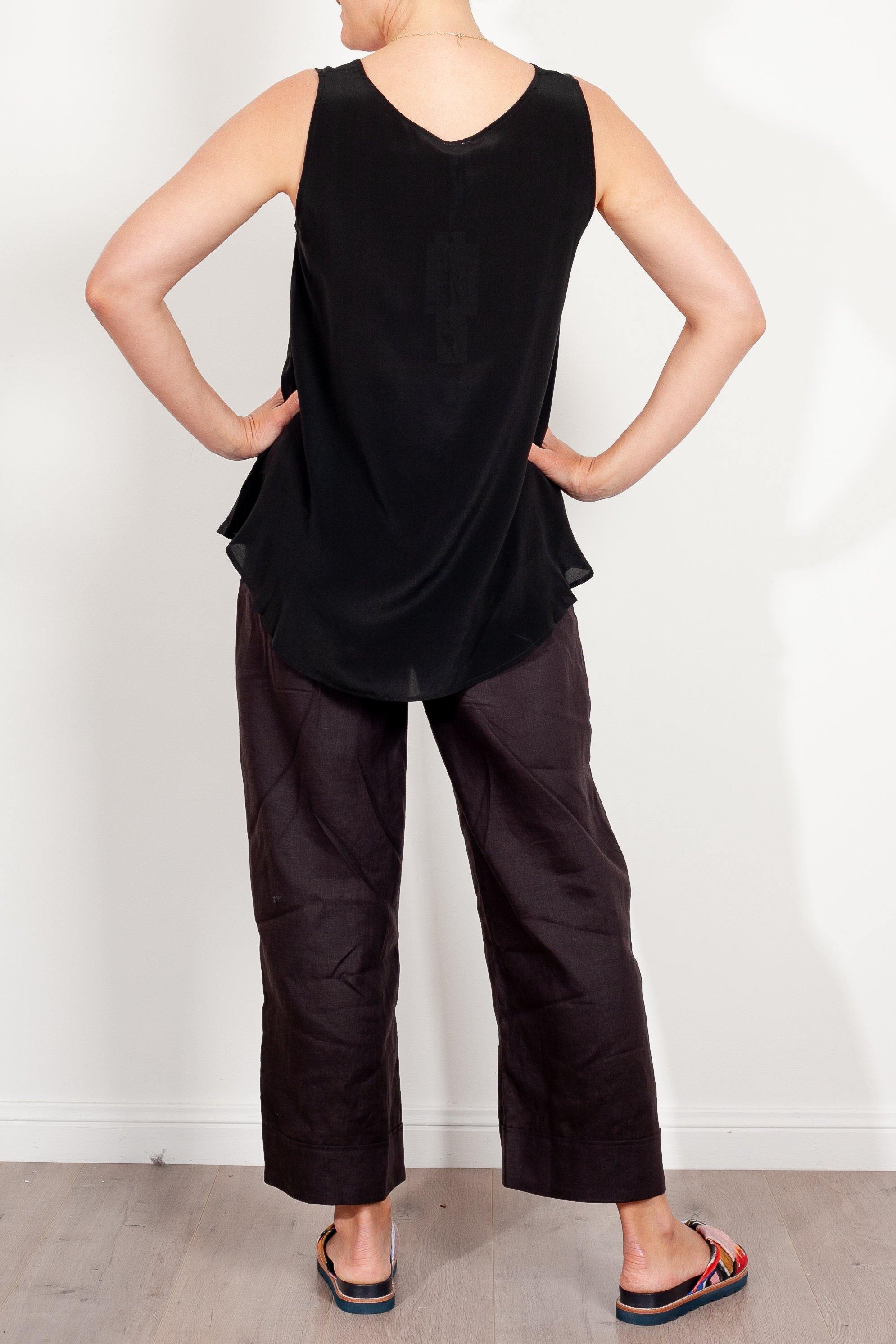 M.A. Dainty Gillie Silk Tank