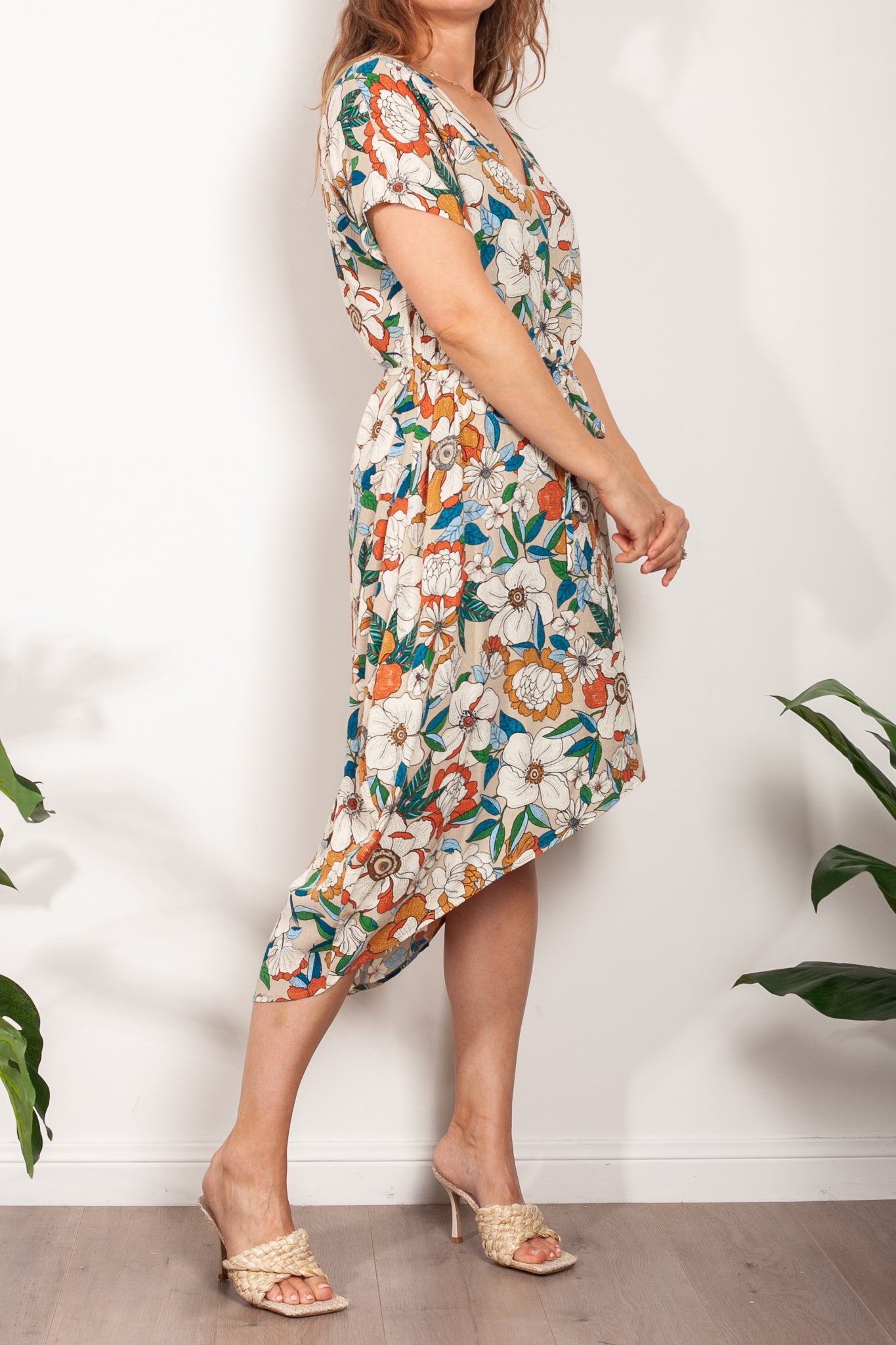 Kinney Brigitte Dress Antique Floral