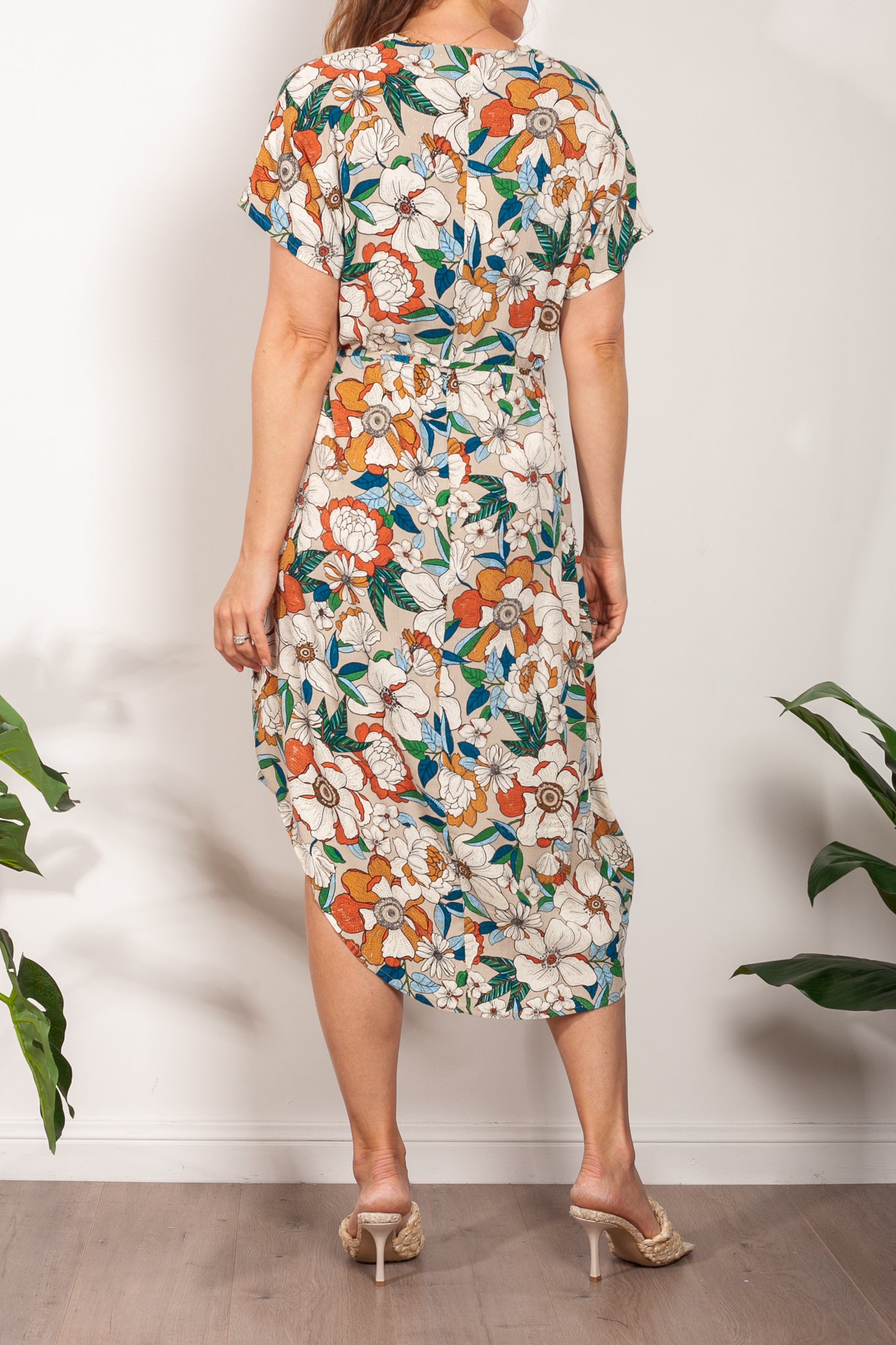 Kinney Brigitte Dress Antique Floral