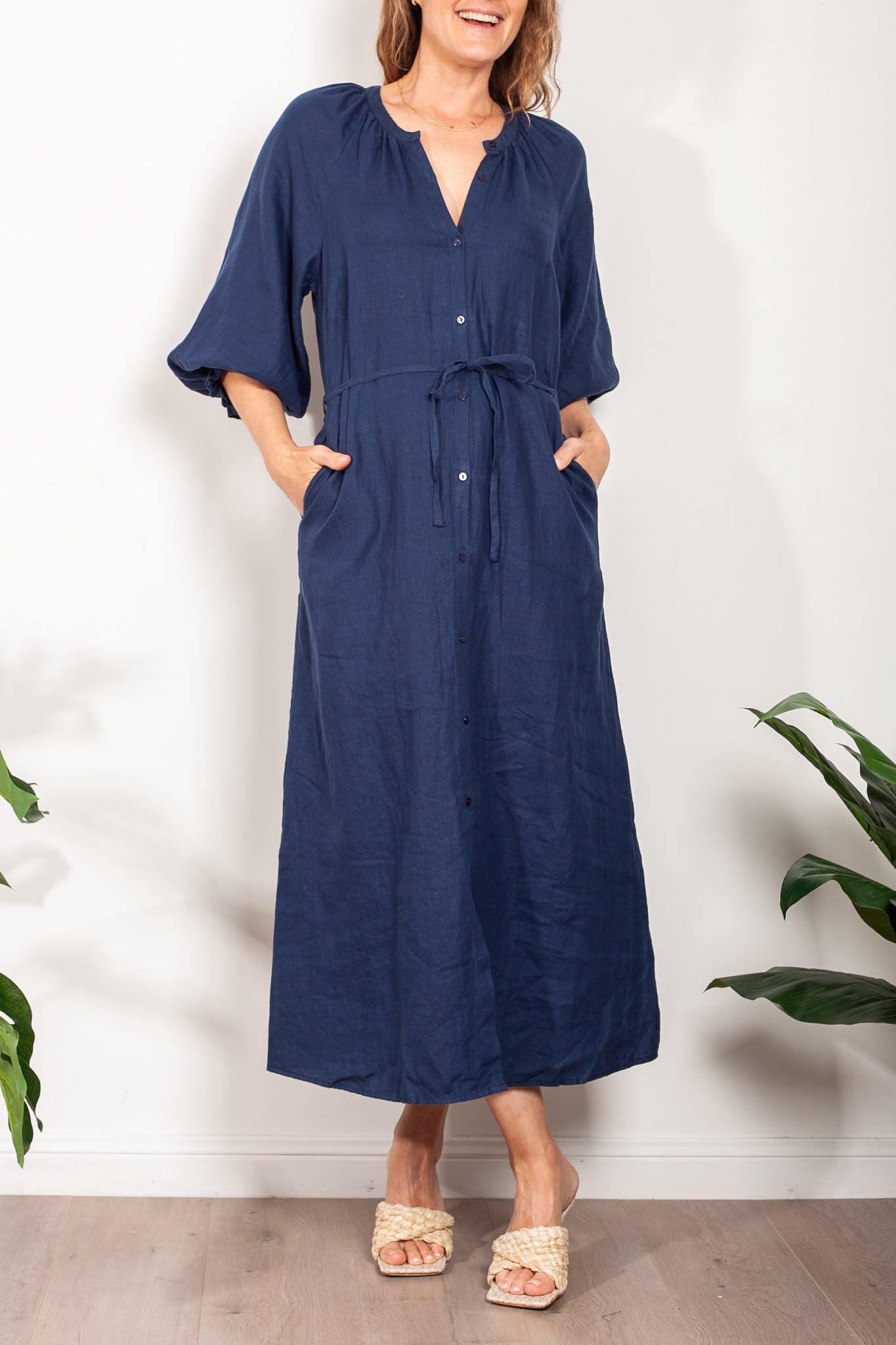 Kinney Coco Dress Linen