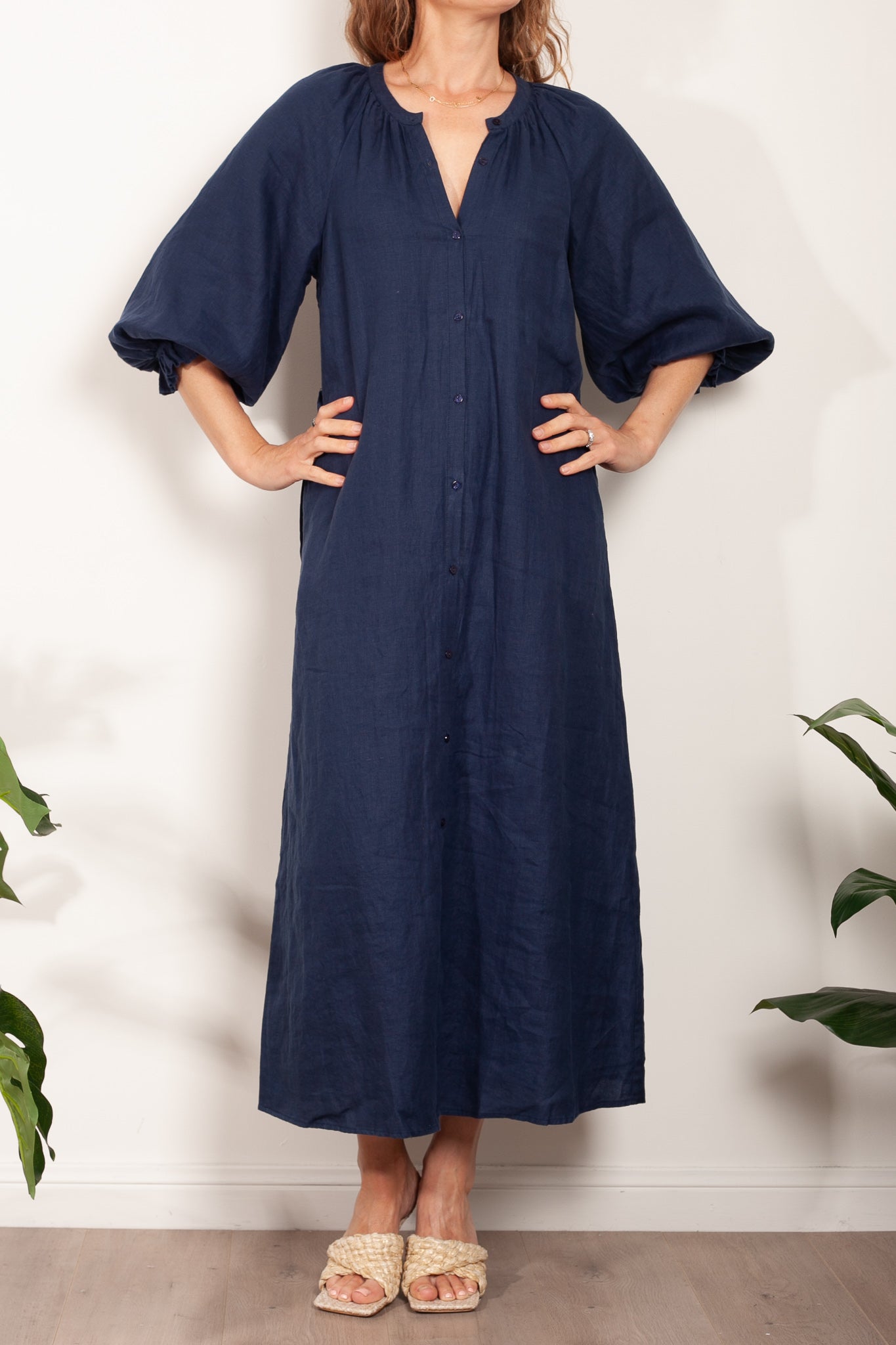 Kinney Coco Dress Linen